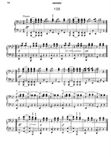 Nr.8 Furiant: Für Klavier, vierhändig by Antonín Dvořák