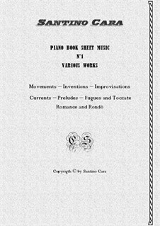 Piano book No.1 classical music scores (10 pieces with mp3 audio): Piano book No.1 classical music scores (10 pieces with mp3 audio) by Santino Cara