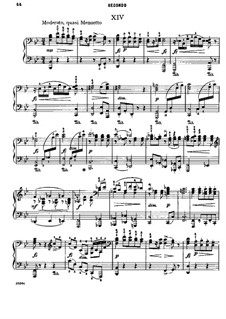 Nr.6 Starodávný: Für Klavier, vierhändig by Antonín Dvořák