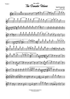 Donauwellen: Für Streichquartett – Stimmen by Iosif Ivanovici