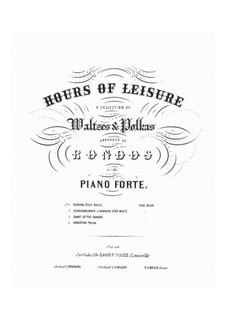 Hours of Leisure, Op.92: No.5 Ernestine Polka de Hilmar, Op.92 by Ferdinand Beyer