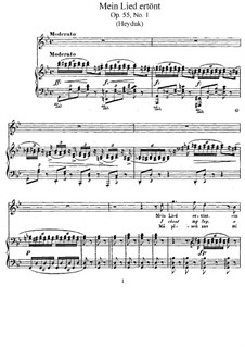 Zigeunermelodien, B.104 Op.55: Vollsammlung by Antonín Dvořák
