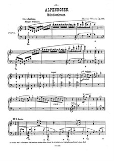 Alpenrosen, Op.160: Für einen Interpreten by Theodor Oesten
