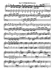 Etude No.3, Ор.17: Etüde Nr.3 by Ksardas