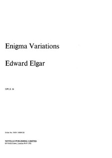 Vollständiger Satz: Für Klavier by Edward Elgar