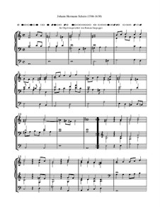 Paduana in a (Orgelfassung): Paduana in a (Orgelfassung) by Johann Hermann Schein