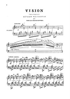 Traumbild: Für Klavier by Tekla Bądarzewska-Baranowska