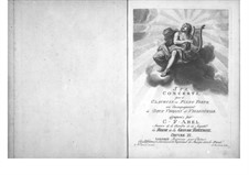 Sechs Konzerte für Streicher und Tasteninstrument, Op.11: Tasteninstrumentstimme by Carl Friedrich Abel
