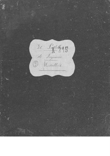 Le postillon de Lonjumeau (The Coachman of Lonjumeau): Oboe I-II parts by Adolphe Adam