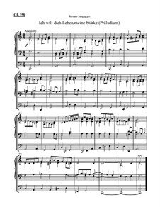 Ich will dich lieben, meine Stärke (Präludium): Ich will dich lieben, meine Stärke (Präludium) by Roman Jungegger