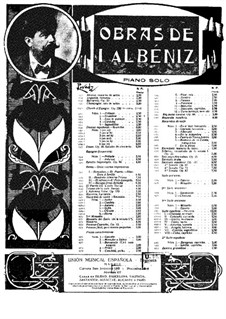 Rimas de Bécquer: Klavierauszug by Isaac Albéniz