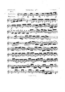 Tua est potentia, HV 50: Violinstimme II by Joseph Eybler