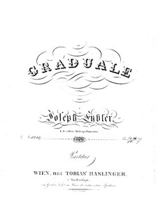 Dies sanctificatus, HV 61: Vollpartitur by Joseph Eybler