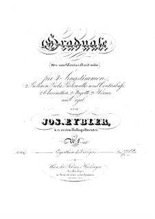 Dies sanctificatus, HV 61: Stimmen by Joseph Eybler