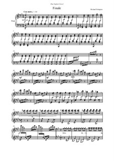 Trois petits morceaux pour la Harpe: Finale by Richard Errington