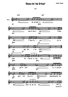 Bossa for the street, BRWV 7b: Bossa for the street by Romanticus