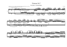 Tristesse No.7 for piano, MVWV 506: Tristesse No.7 for piano by Maurice Verheul