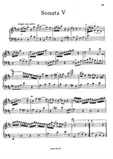 Sonate für Klavier in D-Dur, BR A 5, F 4: Für einen Interpreten by Wilhelm Friedemann Bach