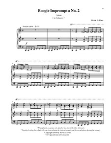 Boogie Impromptu No.2: Boogie Impromptu No.2 by Kevin Pace