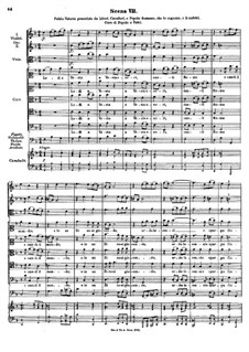 Costanza e fortezza, K.315: Akt I, Szenen VII-XIII by Johann Fux