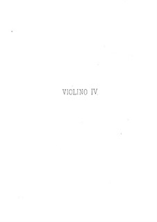 Streichoktett in F-dur, Op.17: Violinstimme IV by Niels Wilhelm Gade