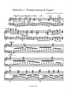 Sonata No.1: Sonate Nr.1 by Thomas Penders