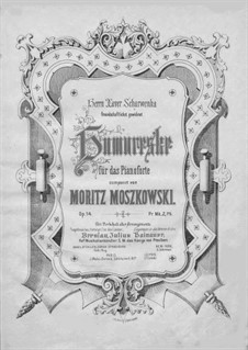 Humoreske, Op.14: Für einen Interpreten by Moritz Moszkowski
