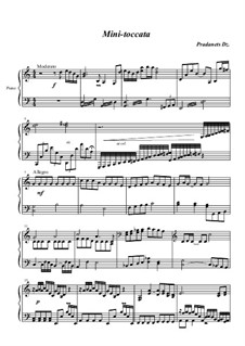 Mini-toccata, Op.4: Mini-toccata by Dzmitry Pradanets