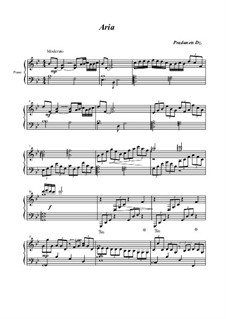 Aria, Op.2: Aria by Dzmitry Pradanets