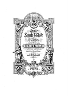 Sonate für Klavier Nr.10 in B-Dur, Op.268: Für einen Interpreten by Carl Czerny