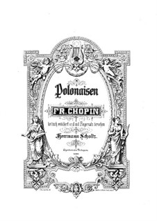 Polonäsen (Sammlung): Nr.1-10 by Frédéric Chopin