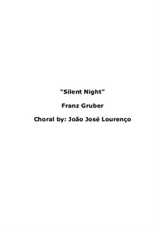 Vocal version: Für Gemischter Chor, JJL 18 by Franz Xaver Gruber