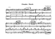 Cleopha: Für Klavier, vierhändig by Scott Joplin