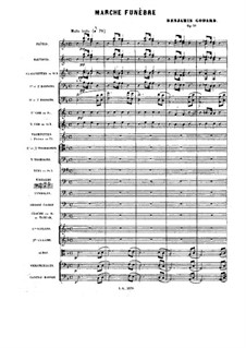 Stücke für Orchester, Op.51: Marche funèbre (Trauermarsch) by Benjamin Godard