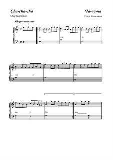 Cha-cha-cha, Op.16: Für Klavier by Oleg Kopenkov