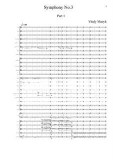 Symphony No.3: Symphony No.3 by Vitalii Manyk