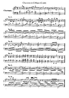 чакона ноты для фортепиано