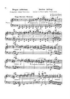 Version von Ippolitov-Ivanov: Akt II für Solisten, Chor und Klavier by Modest Mussorgski, Michail Ippolitow-Iwanow