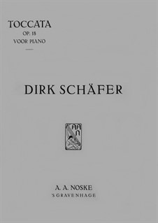 Toccata in C-Dur, Op.18: Für Klavier by Dirk Schäfer