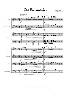 Die Romantiker, Op.167: Version für Salonorchester by Josef Lanner