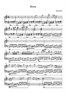 Moon, Op.99 No.4: Moon by Majo Žido