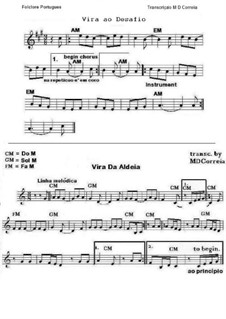 Vira da Aldeia e Desafio: Partituras 2 by folklore