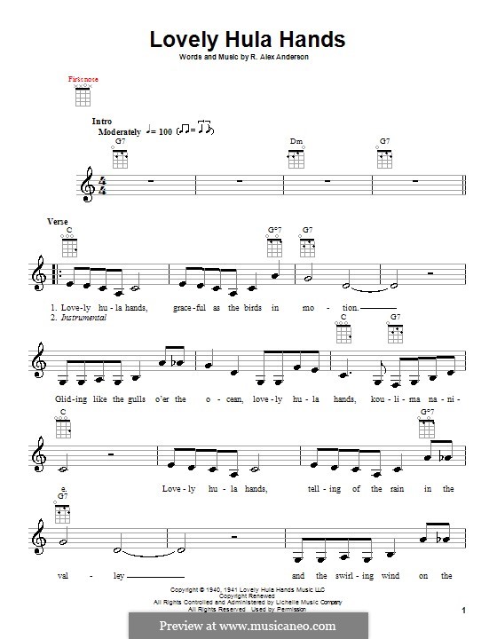 Mele Kalikimaka: Für Ukulele by Robert Alexander Anderson