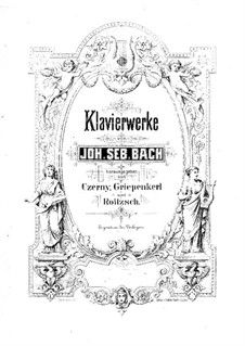Sechs Partitas, BWV 825-830: Für Klavier by Johann Sebastian Bach