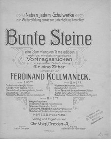 Bunte Steine, Heft I: Bunte Steine, Heft I by Ferdinand Kollmaneck
