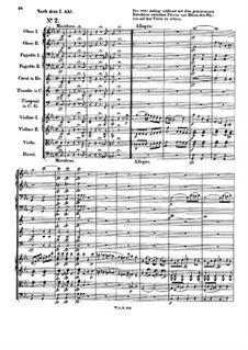 Thamos, König in Ägypten, K.345: Nr.2-5 by Wolfgang Amadeus Mozart