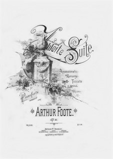 Suite Nr.2 in c-Moll, Op.30: Für Klavier by Arthur  Foote