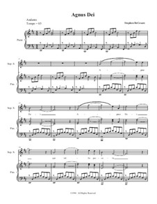 Requiem Mass: Full score (with accompaniment tracks) by Stephen DeCesare