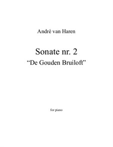 Sonata No.2 in D flat Major 'Golden Anniversary': Sonata No.2 in D flat Major 'Golden Anniversary' by André van Haren