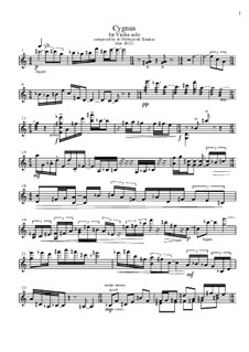 Cygnus for Violin Solo: Cygnus for Violin Solo by Nobuyoshi Tanaka